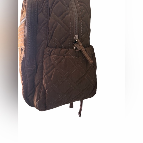 Vera bradley espresso brown campus backpack main image 6